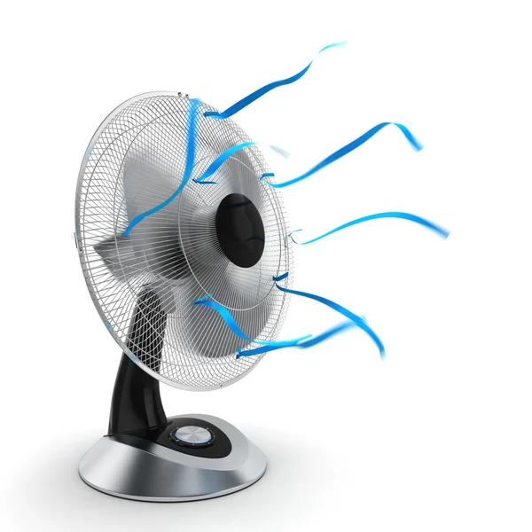 3D rendering fan — Stockfoto