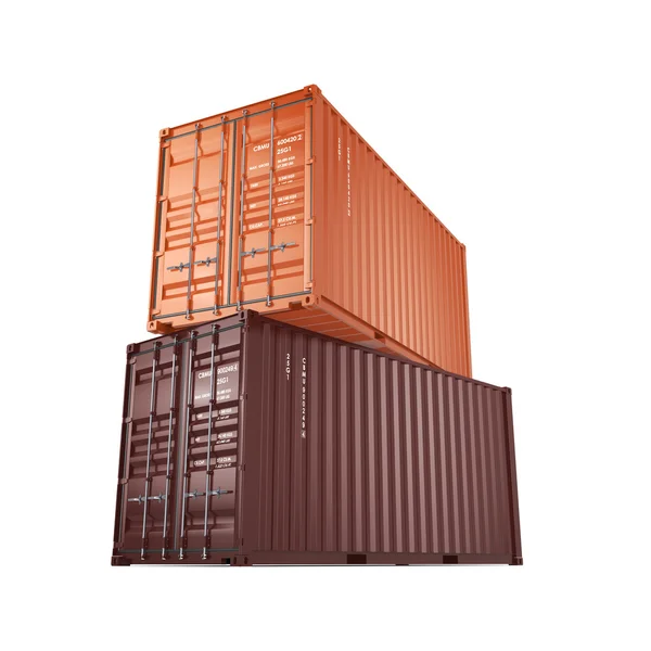 3D-Rendering-Container — Stockfoto