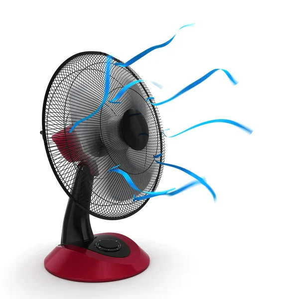 Ventilador de renderização 3D — Fotografia de Stock