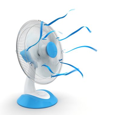 3D render fan