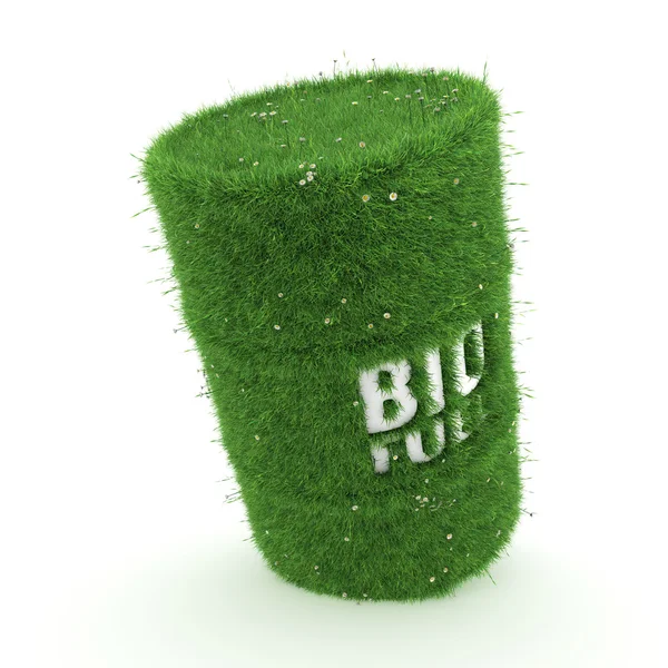 3D rendering vat van biobrandstoffen — Stockfoto