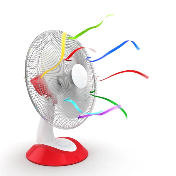 3D render fan — Stok fotoğraf