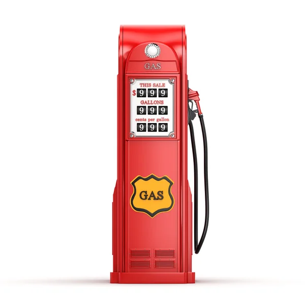 3D rendering gas station — Stock Photo, Image