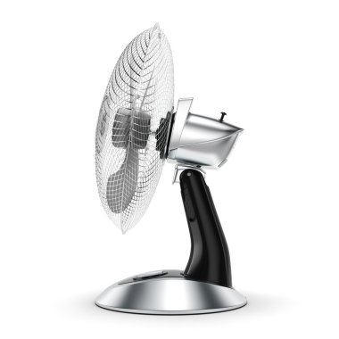3D render fan