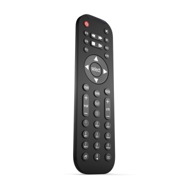 3D render Tv uzaktan