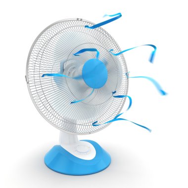3D render fan