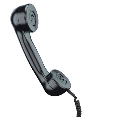 3D render eski telefon ahizesi