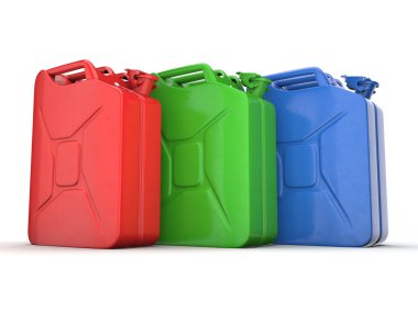 3D işleme jerrycans