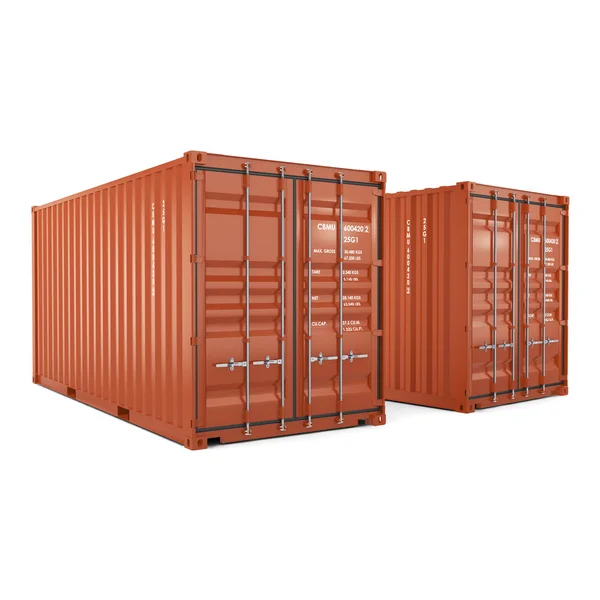 3D-Rendering-Container — Stockfoto