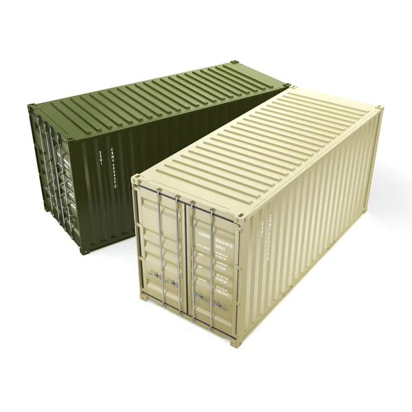 3D rendering container — Stock Photo, Image