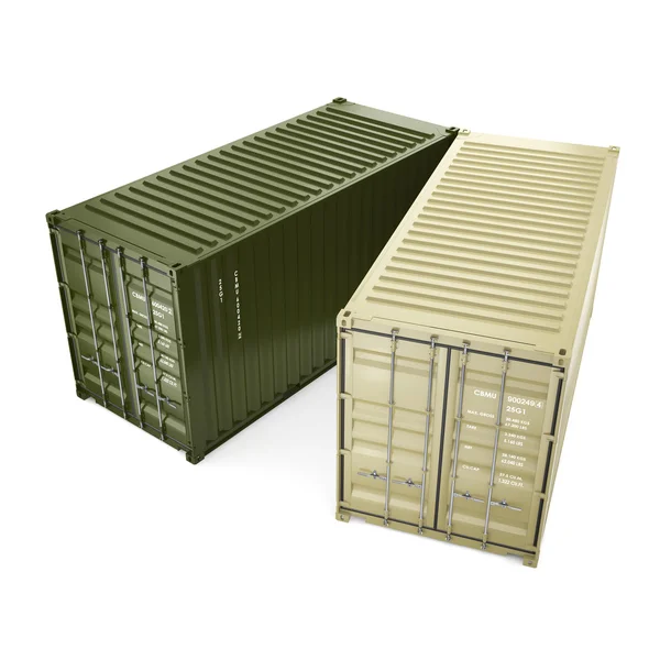 3D rendering container — Stock Photo, Image