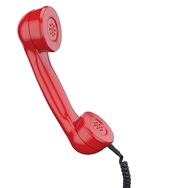 3D vykreslování staré telefonní sluchátko — Stock fotografie
