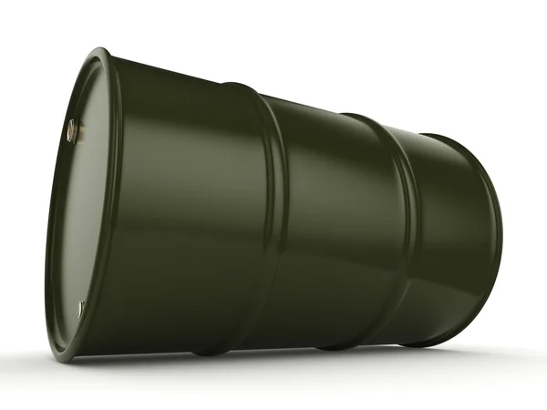 3D Rendering Khaki Barrel — Stockfoto