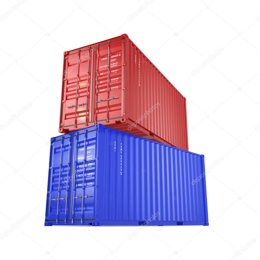3D rendering containers