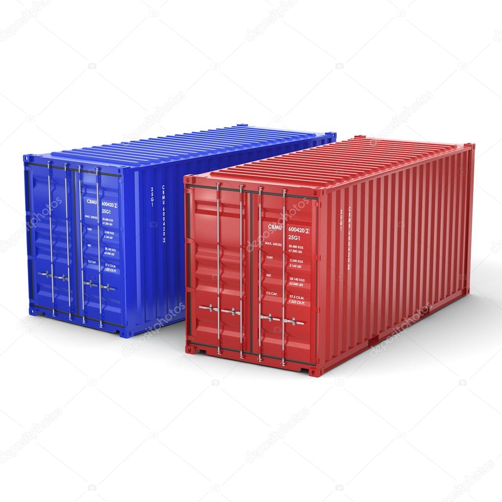 3D rendering containers