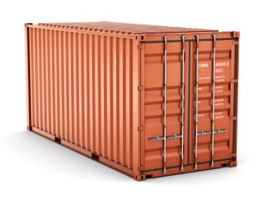İzole kargo konteyner