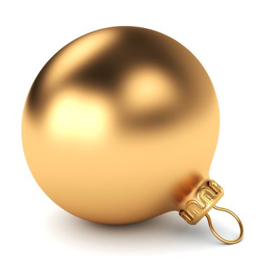 Altın christmas topu 