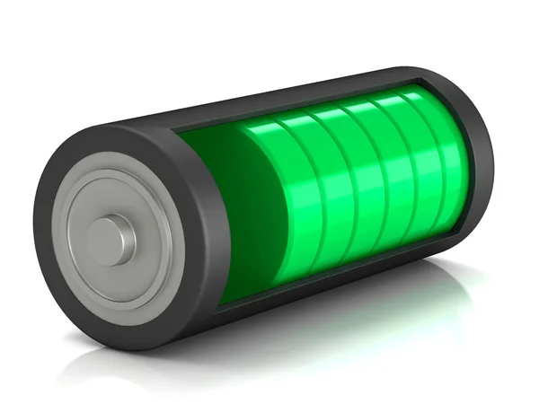 Ikona ładowania baterii — Zdjęcie stockowe
