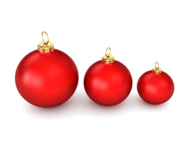 Kırmızı Noel top 
