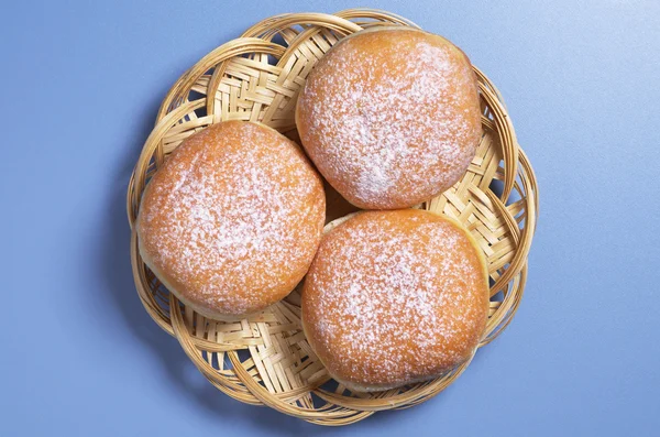 Three sweet donuts — Stock Photo, Image