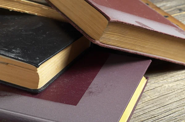 Old books with dust — Stock Photo, Image