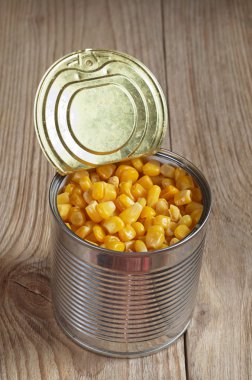 Kavanoz konserve mısır