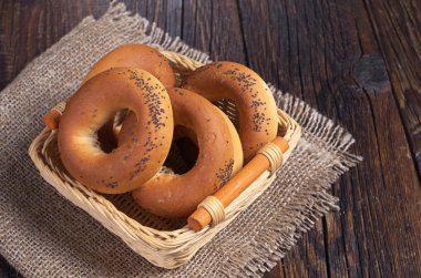 haşhaş tohumu ile simit