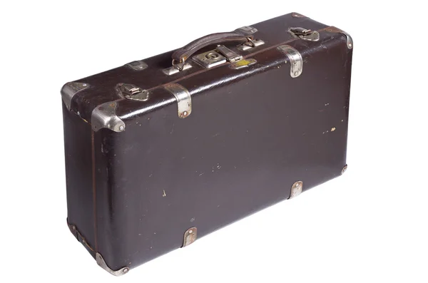 Старый ретро-чемодан — стоковое фото