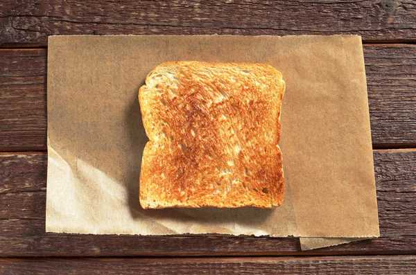 Rebanada de pan tostado — Foto de Stock