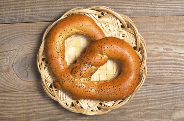 Haşhaş tohumu ile simit