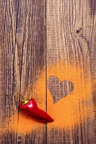 Rote Paprika — Stockfoto