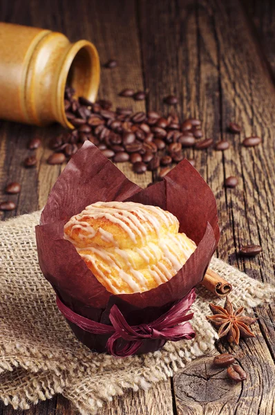 Tasty muffin — Stock Photo, Image