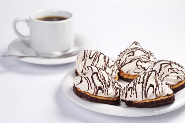 Hatmi ve kahve ile tatlılar