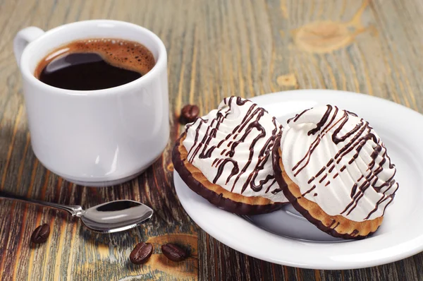 Café y galletas —  Fotos de Stock