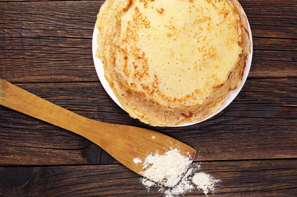 Deliciosos panqueques — Foto de Stock