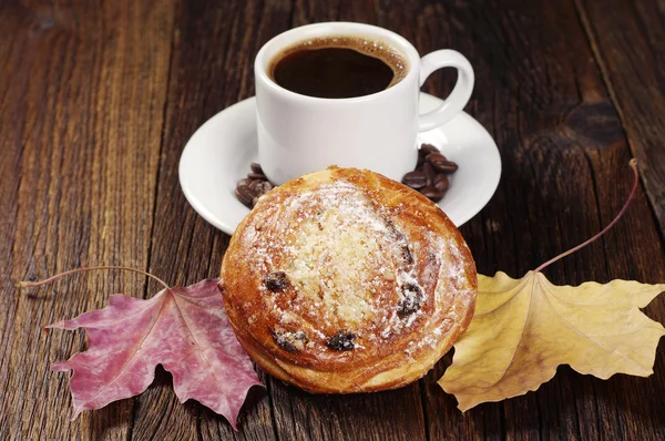 Coffee and buns — Stock Photo, Image