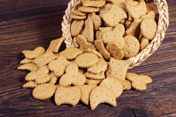 Malé dekorativní soubory cookie — Stock fotografie