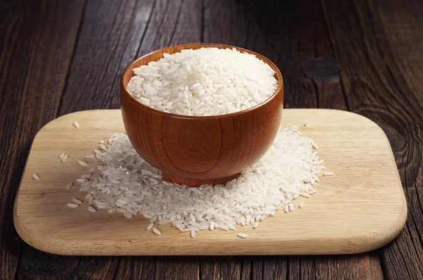 Чаша с рисом — стоковое фото
