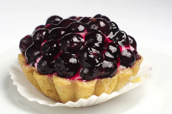 Cake with black currants — Stock Photo, Image