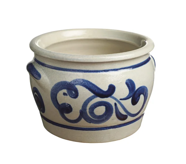 Ceramic flower pot — Stock Photo, Image