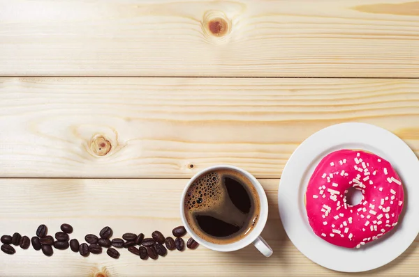 Tatlı çörek ile kahve