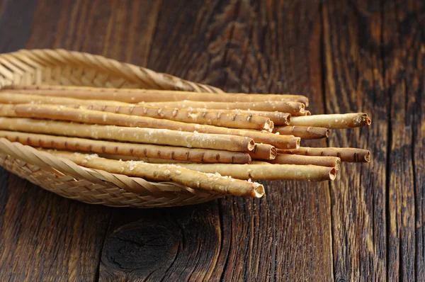 Palitos de pan salado —  Fotos de Stock