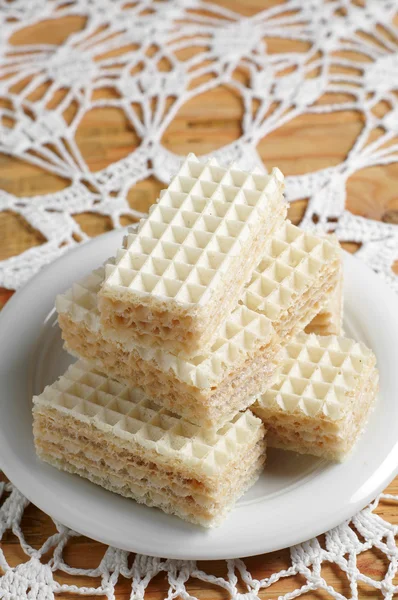 Gofret rustik masada