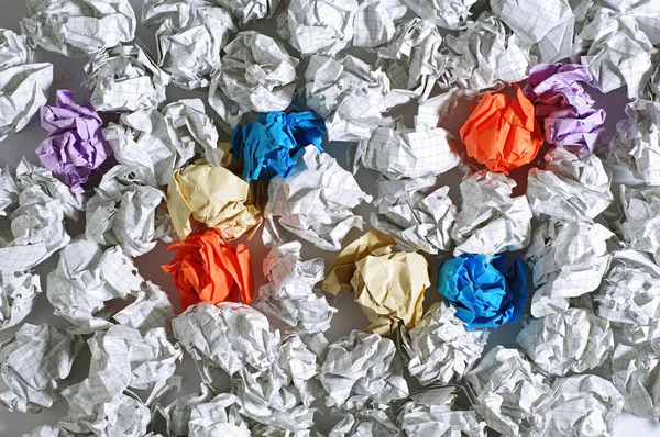 Background of paper balls — Stock Photo, Image