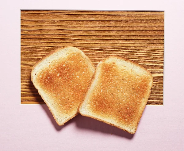 Toast bread fried — Stock Photo, Image