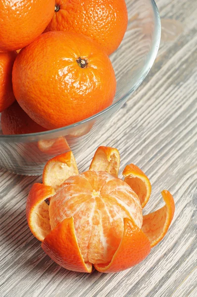 Mandarinas en el tazón —  Fotos de Stock