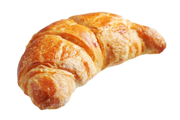 Croissant isolerade makro — Stockfoto