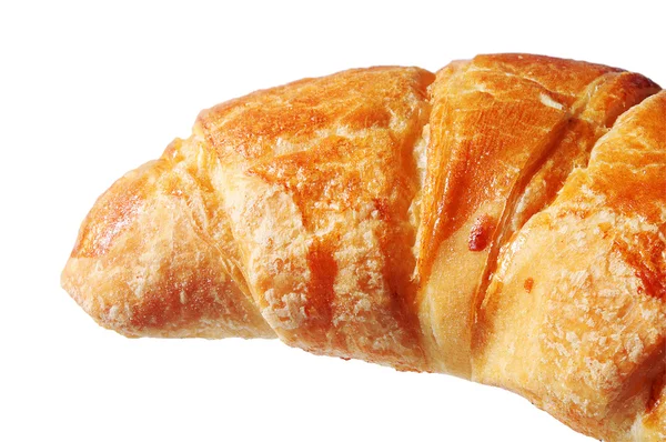 Croissant isolated macro — Stock Photo, Image