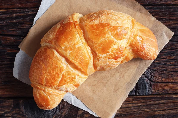 Frische Croissant Nahaufnahme — Stockfoto