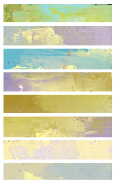 Watercolor banners — Stock Photo, Image